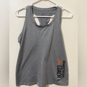 Orangetheory Coach Gray Nike Tank Top